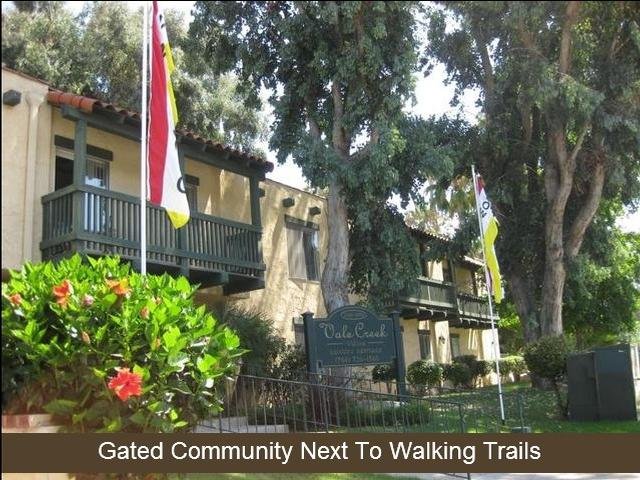 Gated Community. Next to walking trails
